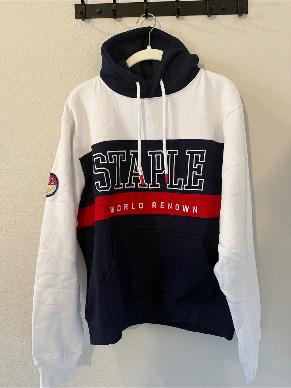 NWT Staple Colorblock World Renown Hoodie M